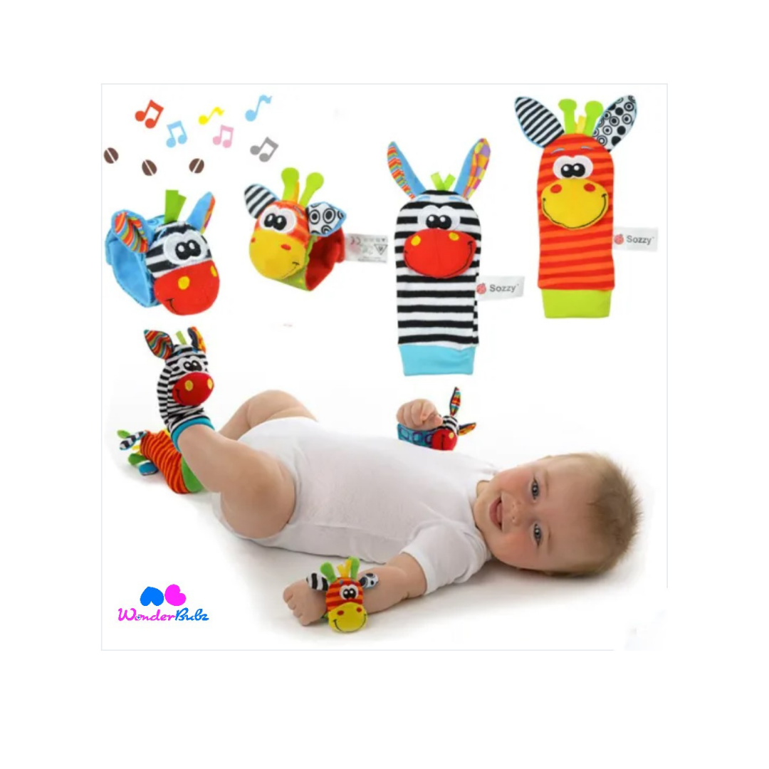Sensory Rattle Toy Set – WONDERBUBZ