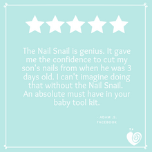 Load image into Gallery viewer, Nail Snail®- The Multi Award Winning Baby Nail Trimmer - WONDERBUBZ
