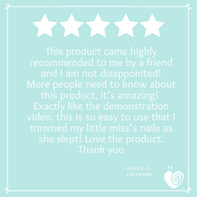 Load image into Gallery viewer, Nail Snail®- The Multi Award Winning Baby Nail Trimmer - WONDERBUBZ
