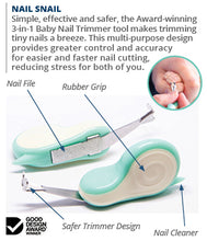 Load image into Gallery viewer, Nail Snail®- The Multi Award Winning Baby Nail Trimmer - WONDERBUBZ
