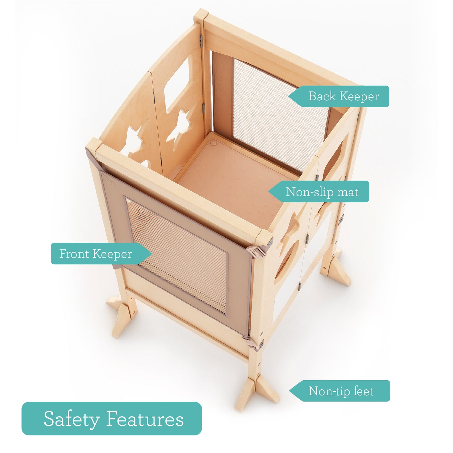Guidecraft Kitchen Helper Classic Natural