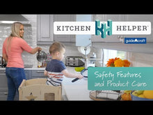 Load and play video in Gallery viewer, Guidecraft Kitchen Helper Classic Grey
